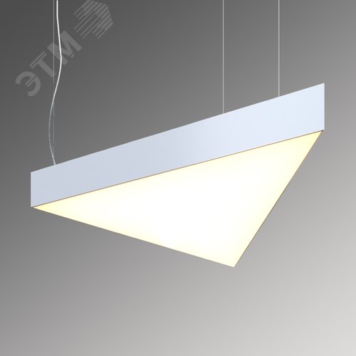 Светильник светодиодный RVE-LBX-TRIO-1950-P (Треугольник 1950х1689х120мм 182Вт Подвесной 4000К Белый) - фото 1