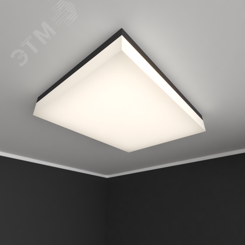 Светильник светодиодный RVE-LBX-LUMO-CUADRO-1115-N (Прямоугольник 1115х570х130мм 98Вт Накладной 4000К Белый) светильник - фото 1