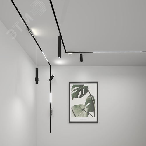 Светильник светодиодный RVE-MT/SC-150/7/B-4K (163х44х126мм 7Вт 36град. 4000К Черный) - фото 2