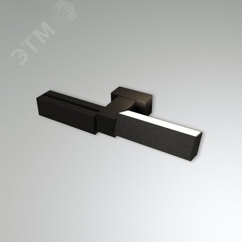 Светильник светодиодный RVE-PLS3535-COMPOSITION-SMART-600-N (Бра поворотный 600х126х35мм 12Вт Накладной 4000K черный) - фото 1