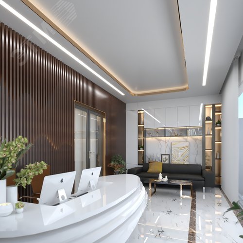 Светильник светодиодный RVE-PLS6332-510-V (Линейный 510х63х32мм 15Вт Встраиваемый 4000К Серый RAL9006 МУАР) - фото 3