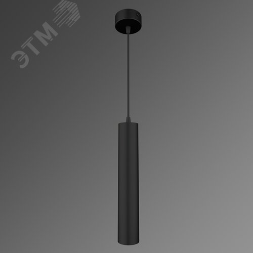 Светильник светодиодный RVE-AVION-55-300-P (Вертикальная труба 300xD55мм 10Вт 15 град Подвесной 4000K CRI90 Черный) - фото 1