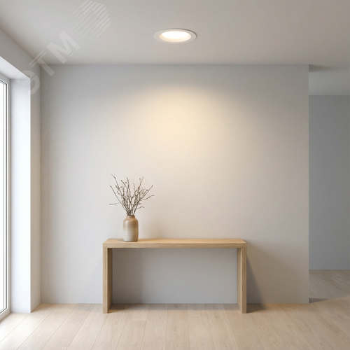 Светильник светодиодный RVE-DL-AWORI-SW-115 (Круг 10Вт 115х115х50мм 4000K CRI 90 встраиваемый) - фото 3