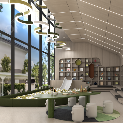 Светильник светодиодный RVE-LBX-ARCO-1600-P (Полукольцо 1600х800х100мм S80мм 60Вт Подвесной 4000К Белый) - фото 3