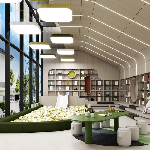 Светильник светодиодный RVE-LBX-BOX-SOFT-1600-P (Квадрат закругленный 1600х1600х120мм 288Вт Подвесной 4000К Белый) - фото 2