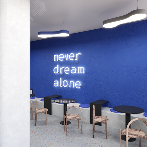 Светильник светодиодный RVE-LBX-CLOUD-1032-P (Облако 1032х346х100мм 41Вт Подвесной 4000К Белый) светильник - фото 6