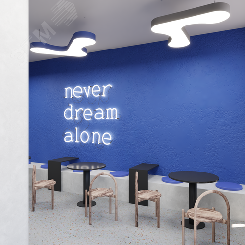 Светильник светодиодный RVE-LBX-CLOUD-1032-P (Облако 1032х346х100мм 41Вт Подвесной 4000К Белый) светильник - фото 16