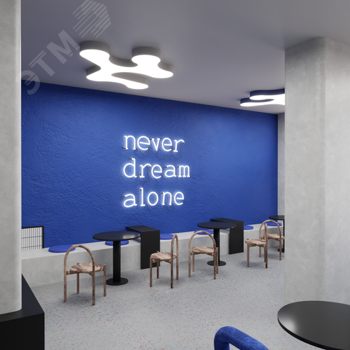 Светильник светодиодный RVE-LBX-CLOUD-1823-N (Облако 1823х1287х100мм 137Вт Накладной 4000К Белый) - фото 4