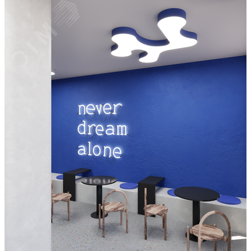 Светильник светодиодный RVE-LBX-CLOUD-1823-N (Облако 1823х1287х100мм 137Вт Накладной 4000К Белый) - фото 5