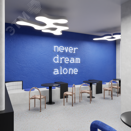 Светильник светодиодный RVE-LBX-CLOUD-2110-P (Облако 2110х1639х100мм 195Вт Подвесной 4000К Белый) светильник - фото 4