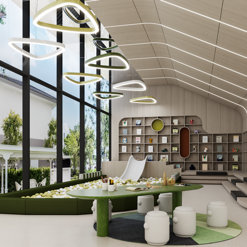 Светильник светодиодный RVE-LBX-HOLE-LITUS-700-P (Треугольник Рело закругленный с отверстием 700х665х70мм 48Вт Подвесной 4000К Белый) - фото 6