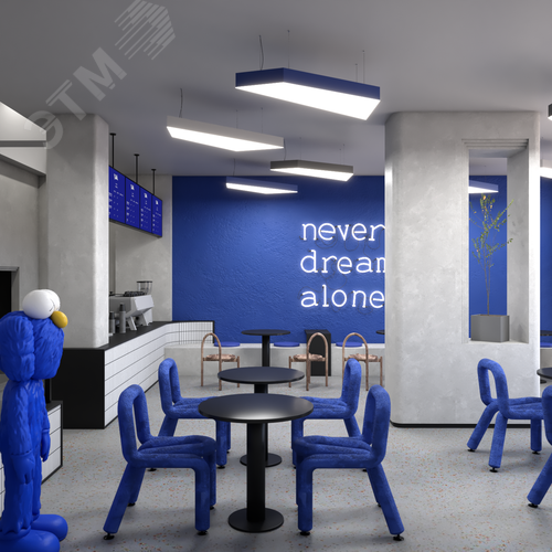 Светильник светодиодный RVE-LBX-ICELAND-711-P ( 711х235х100 мм 15Вт Подвесной 4000К Белый) - фото 3