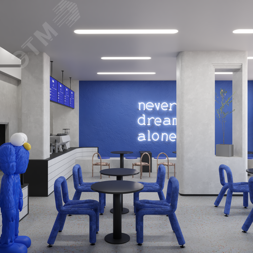 Светильник светодиодный RVE-LBX-LARGO-S-1230-V (Овал 1230х193х100мм 29Вт встраиваемый 4000K Белый) - фото 2