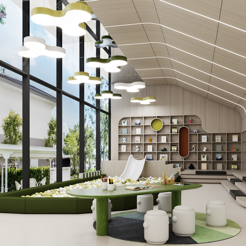 Светильник светодиодный RVE-LBX-SONAR-1000-P (Спинер 1000х919х120мм 56Вт Подвесной 4000К Белый) - фото 6