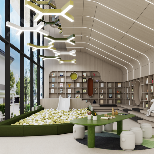 Светильник светодиодный RVE-LBX-TRINITY-2X-700-P (Трехлучевой крест 2х 700х791х100мм 46Вт Подвесной 4000К Белый) - фото 2