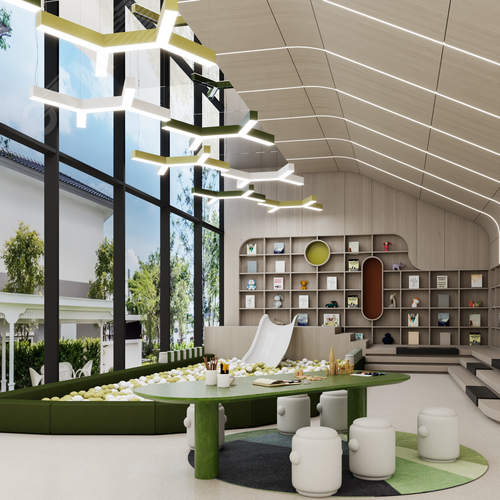 Светильник светодиодный RVE-LBX-TRINITY-2X-700-P (Трехлучевой крест 2х 700х791х100мм 46Вт Подвесной 4000К Белый) - фото 3