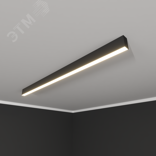 Светильник светодиодный RVE-PLS3567-1948-N (Линейный 1948x35х67мм 52Вт накладной 4000К Серый RAL9006 МУАР) - фото 1