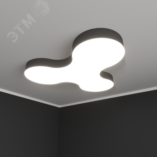 Светильник светодиодный RVE-LBX-SONAR-2000-N (Спинер 2000х1838х120мм 215Вт Накладной 4000К Белый) - фото 1