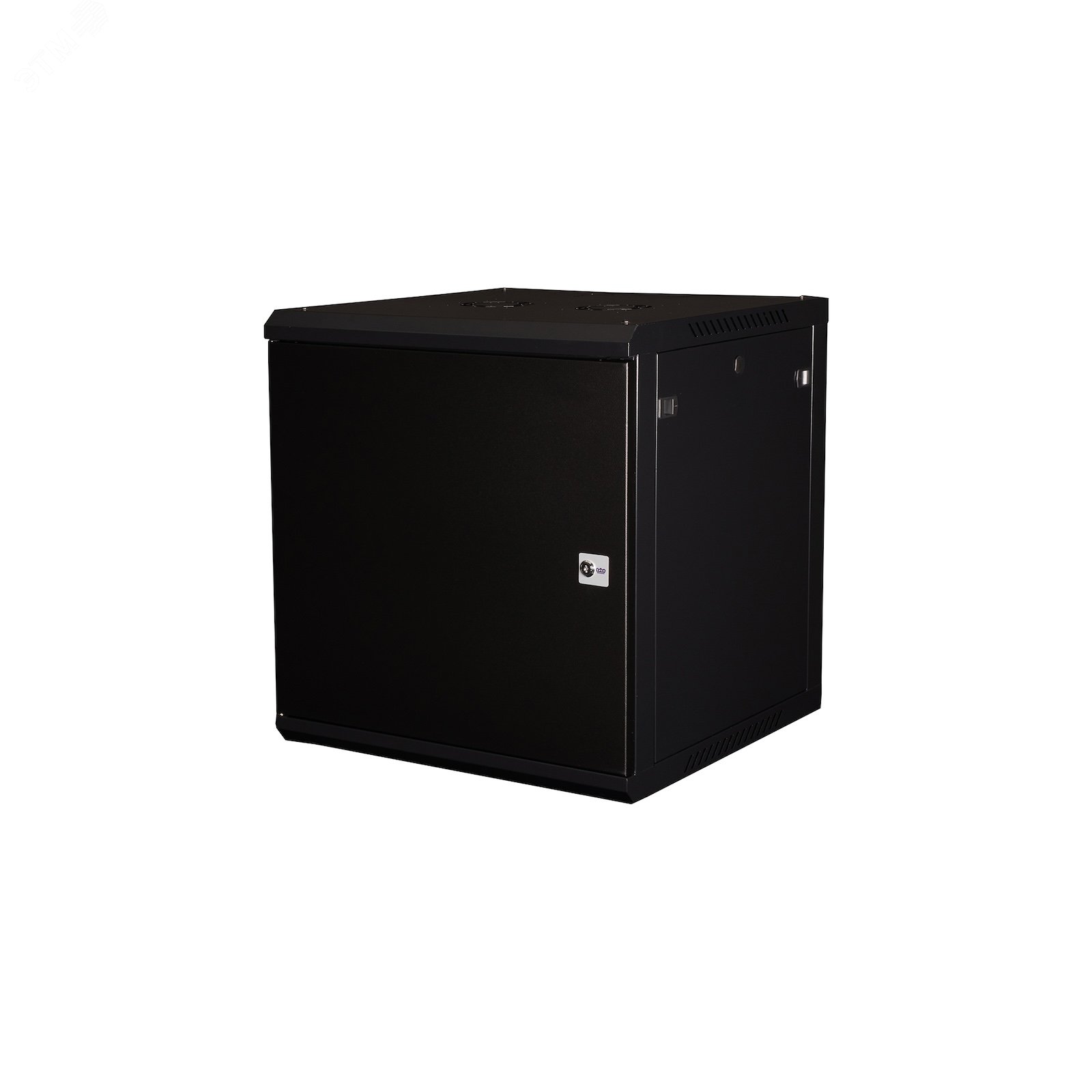 Изображение товара Телекоммуникационный стеновой шкаф 19'' 12U 635х600х600 мм металл черный Datarex