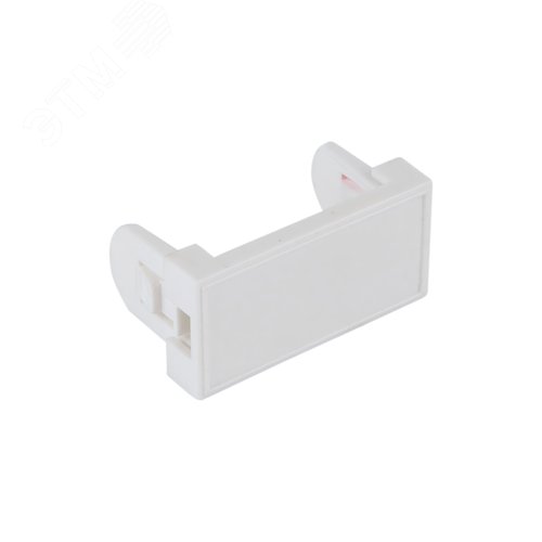 Изображение товара Заглушка 22,5x45 мм на 1 модуль, белый (шт)