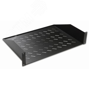 Изображение товара Полка консольная 19', 2U глубина 350мм, нагрузка до 25 кг, чер. DATAREX (шт)