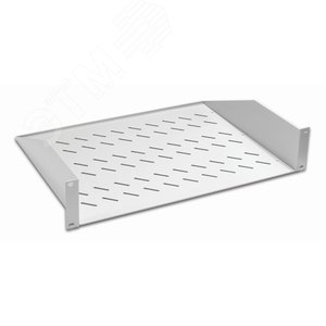 Изображение товара Полка консольная 19', 2U глубина 350мм, нагрузка до 25 кг, сер. DATAREX (шт)