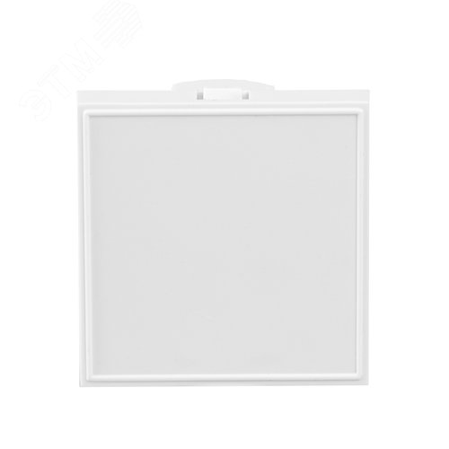 Изображение товара Заглушка 45x45 мм на 2 модуля, белый (шт)