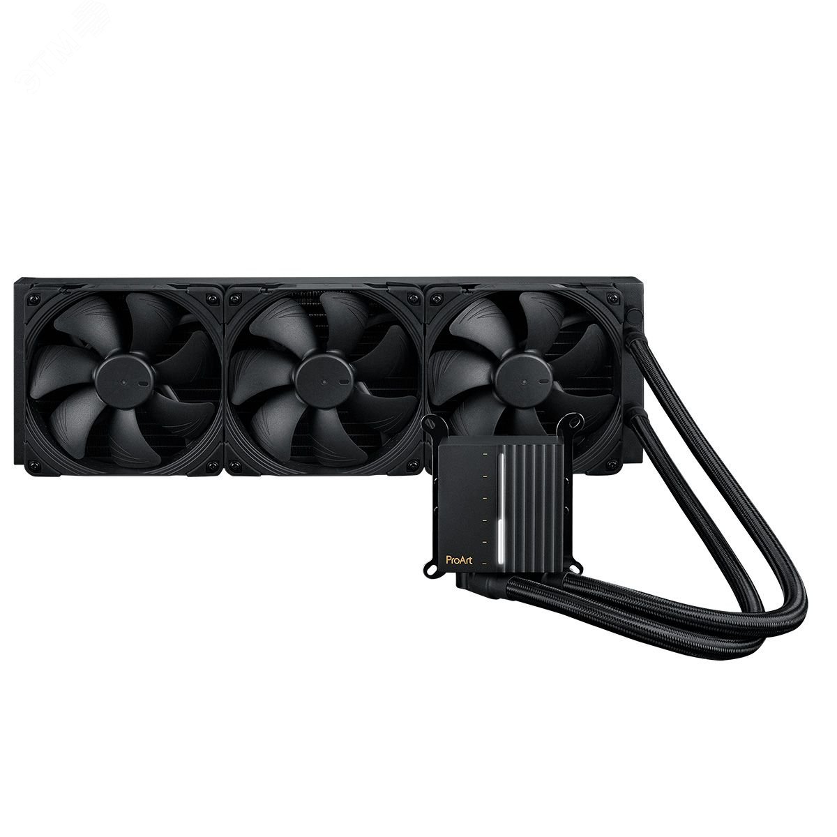 Жидкостная система охлаждения PROART LC 420, 3000 об/мин, RGB, черный ...