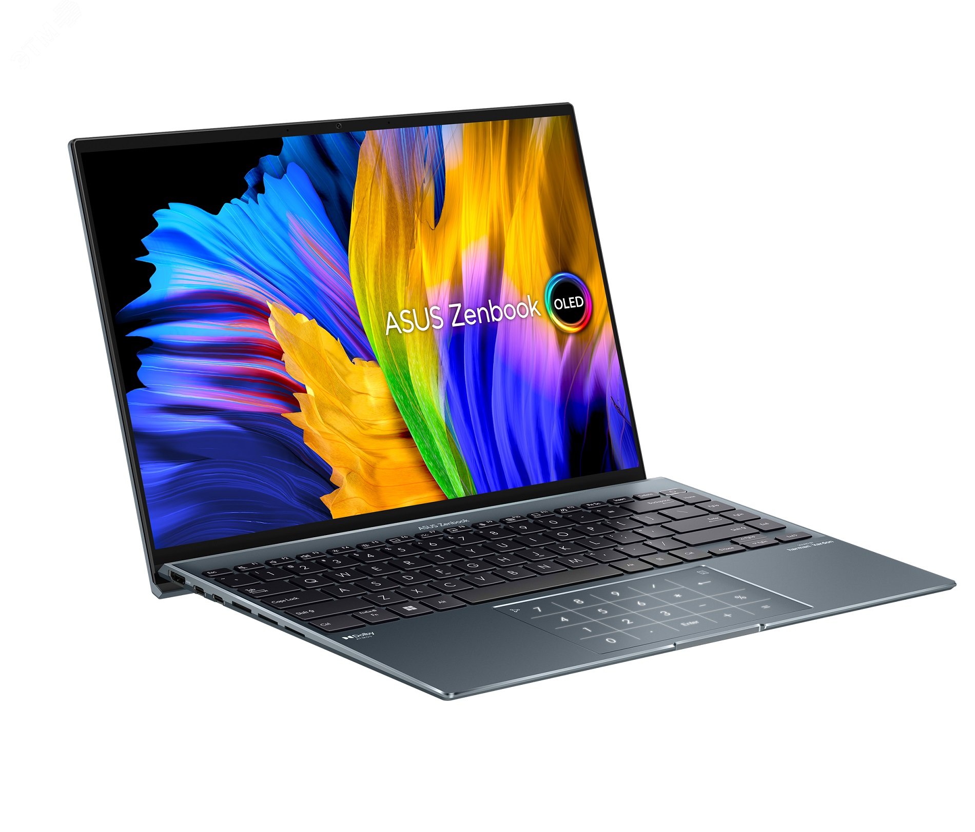 Ноутбук UX5401ZA-KN195 14'' OLED Core i7 12700H 16GB/512GB PCI SSD/Flip Touch 90NB0WM1-M00A70 ASUS - превью 4