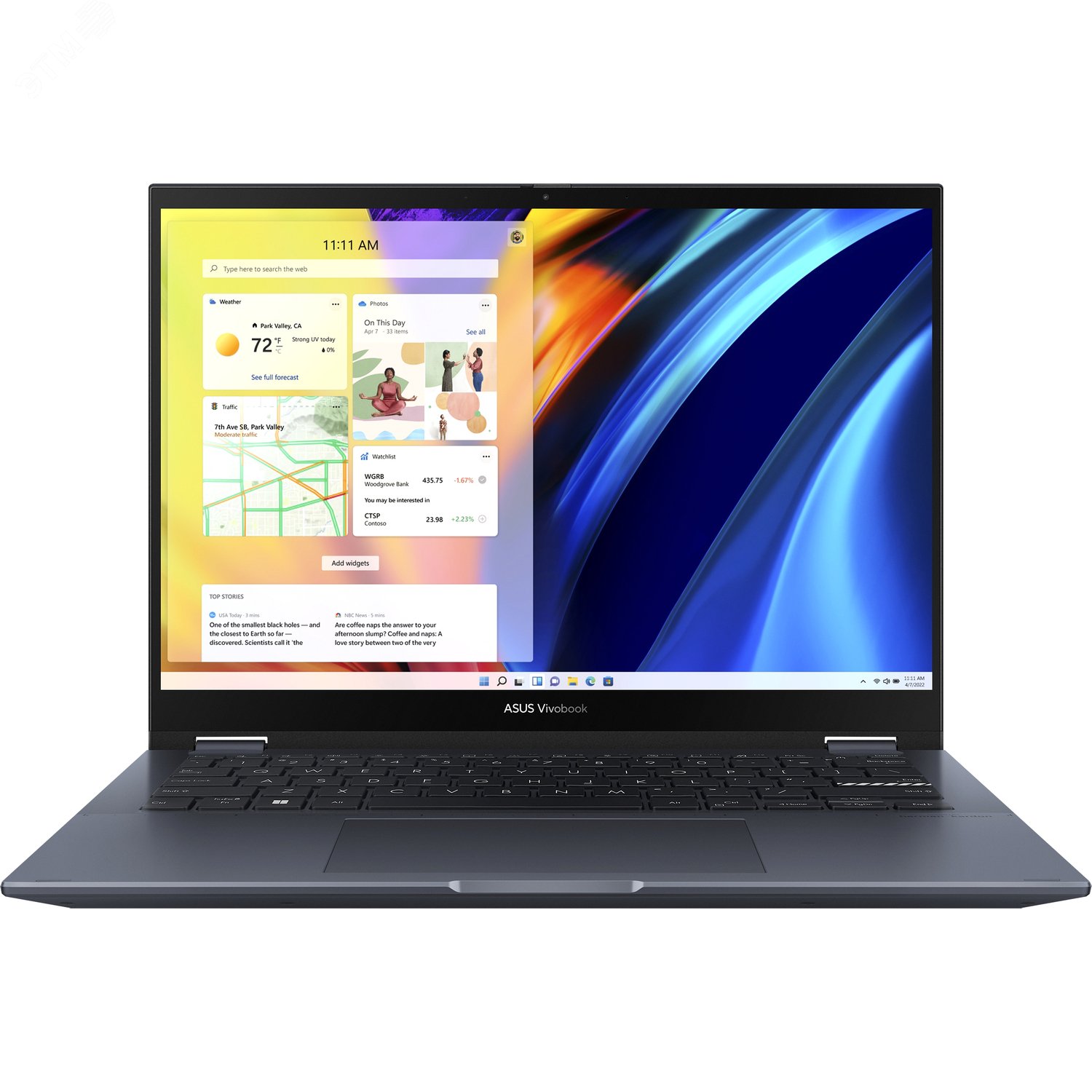 Ноутбук TN3402QA-LZ177 14'' IPS Ryzen 5 5600H 8GB/512GB PCI SSD/Flip Touch + Stylus 90NB0WT1-M00860 ASUS - превью