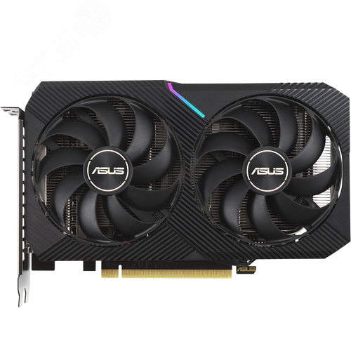 Изображение товара Видеокарта RTX 3060 DUAL V2, NVIDIA GeForce RTX 3060, 12 ГБ, GDDR6, PCI-Express 4.0 (шт)