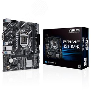 Изображение товара Материнская плата PRIME H510M-K R2.0, LGA1200, Intel H510, Micro ATX (шт)