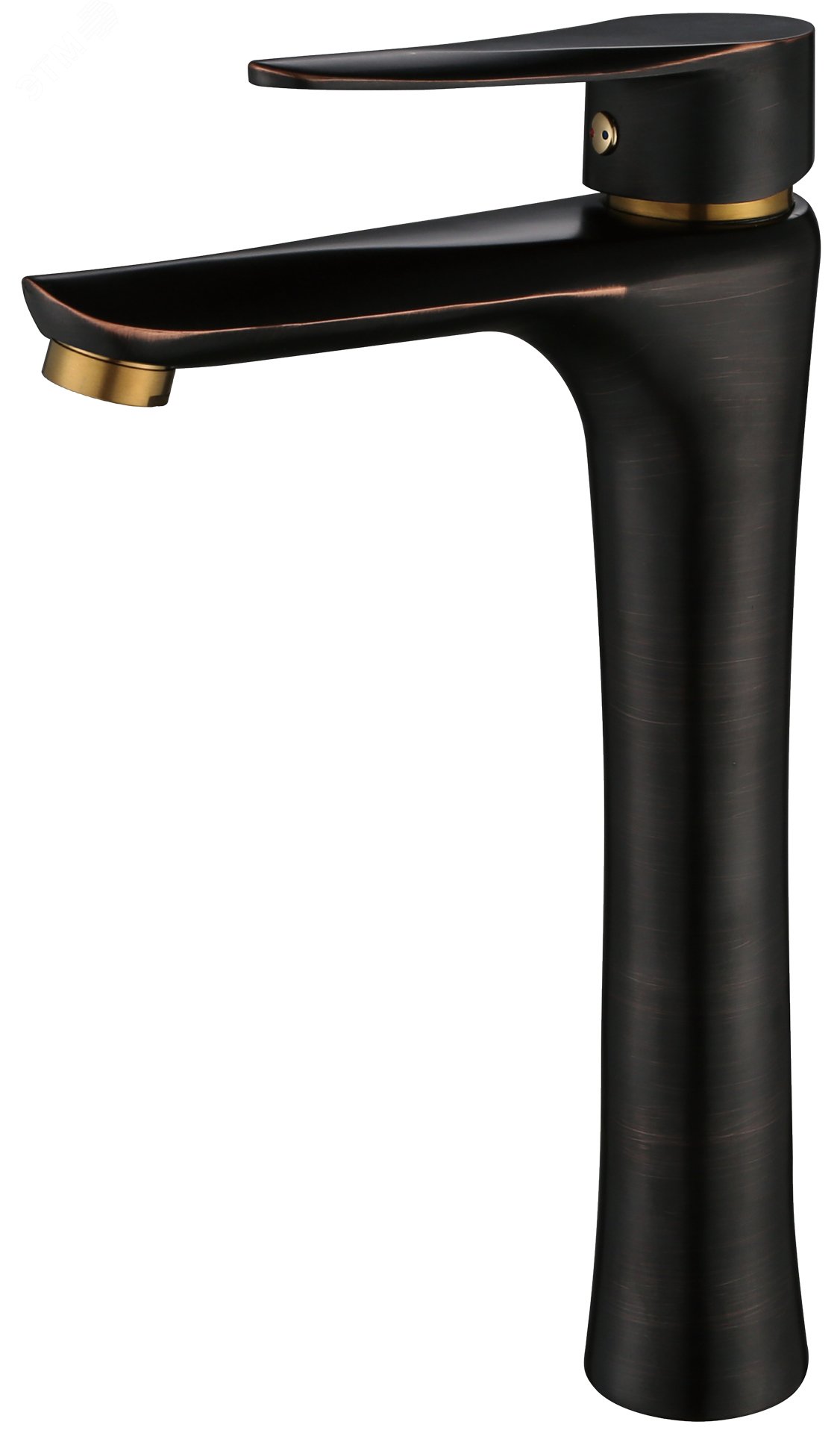 Изображение товара Смеситель для раковины PROFSAN PSM-301-6 STEEL черный бронза Высокий