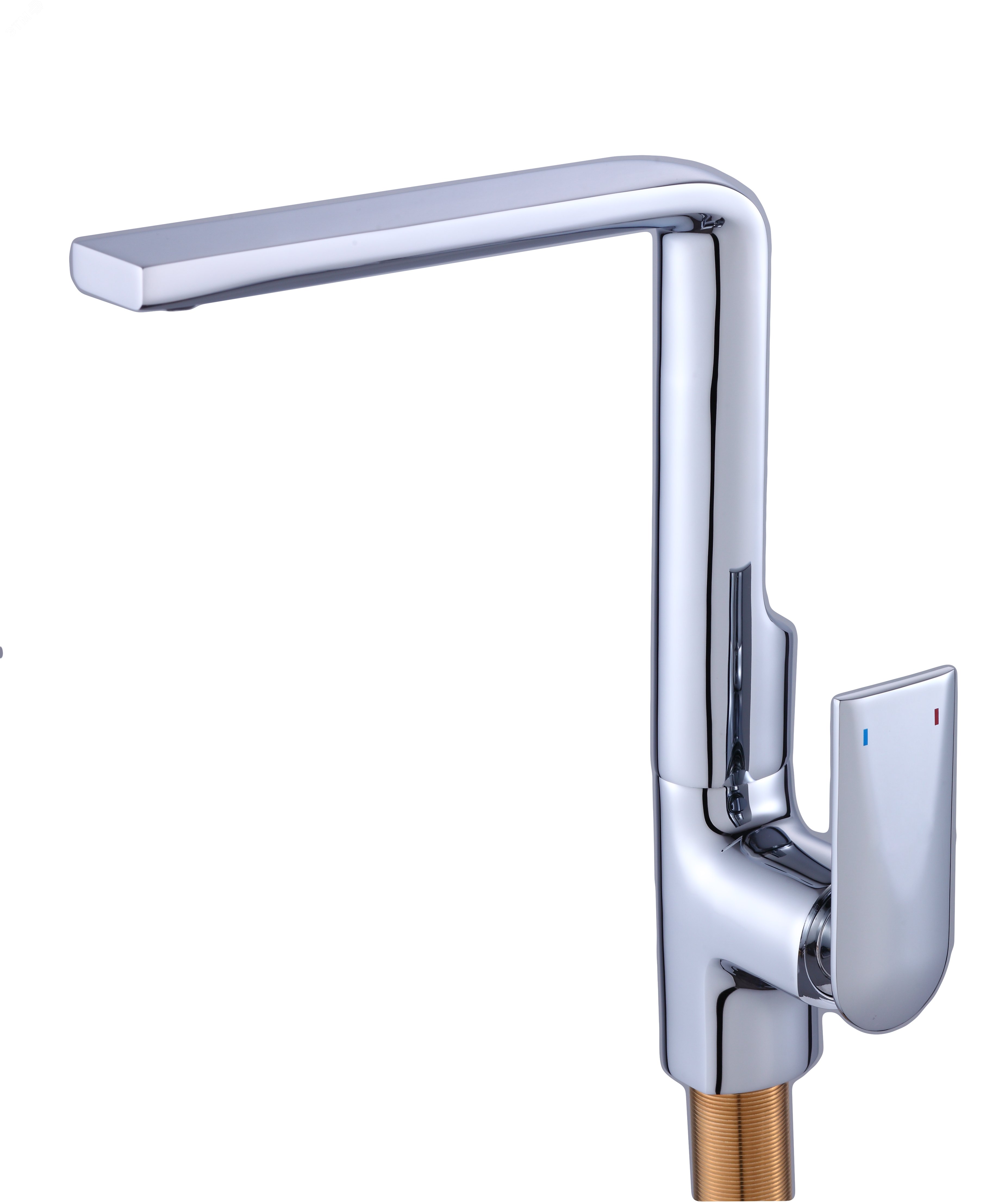 Изображение товара Смеситель для мойки ПСМ-500-3 ДИЗАЙН из латуни с керамическим картриджом и глянцевым покрытием