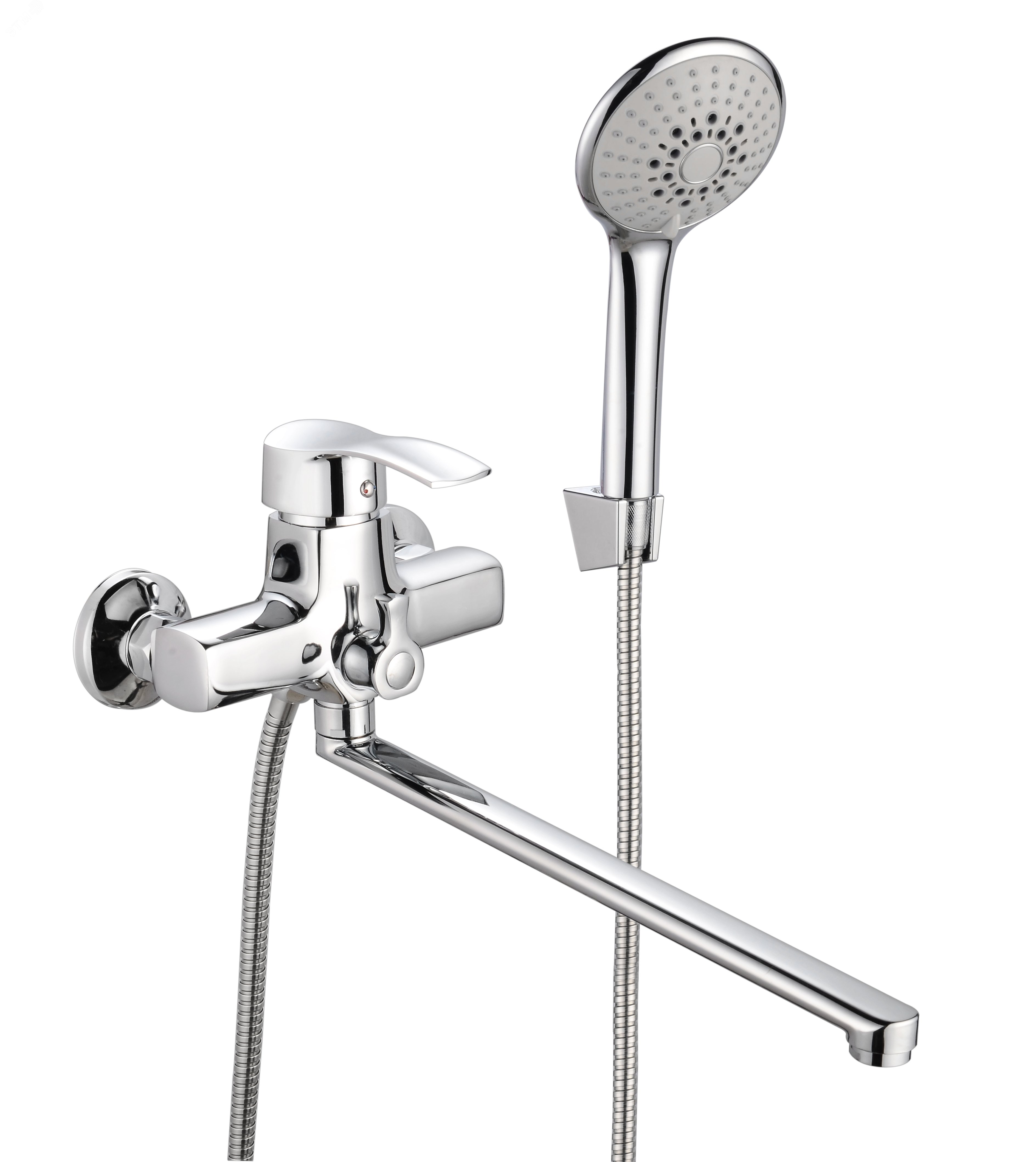 Изображение товара Смеситель для ванны и душа ПСМ-777-023 ПЛЮС PROFSAN хром стеновый