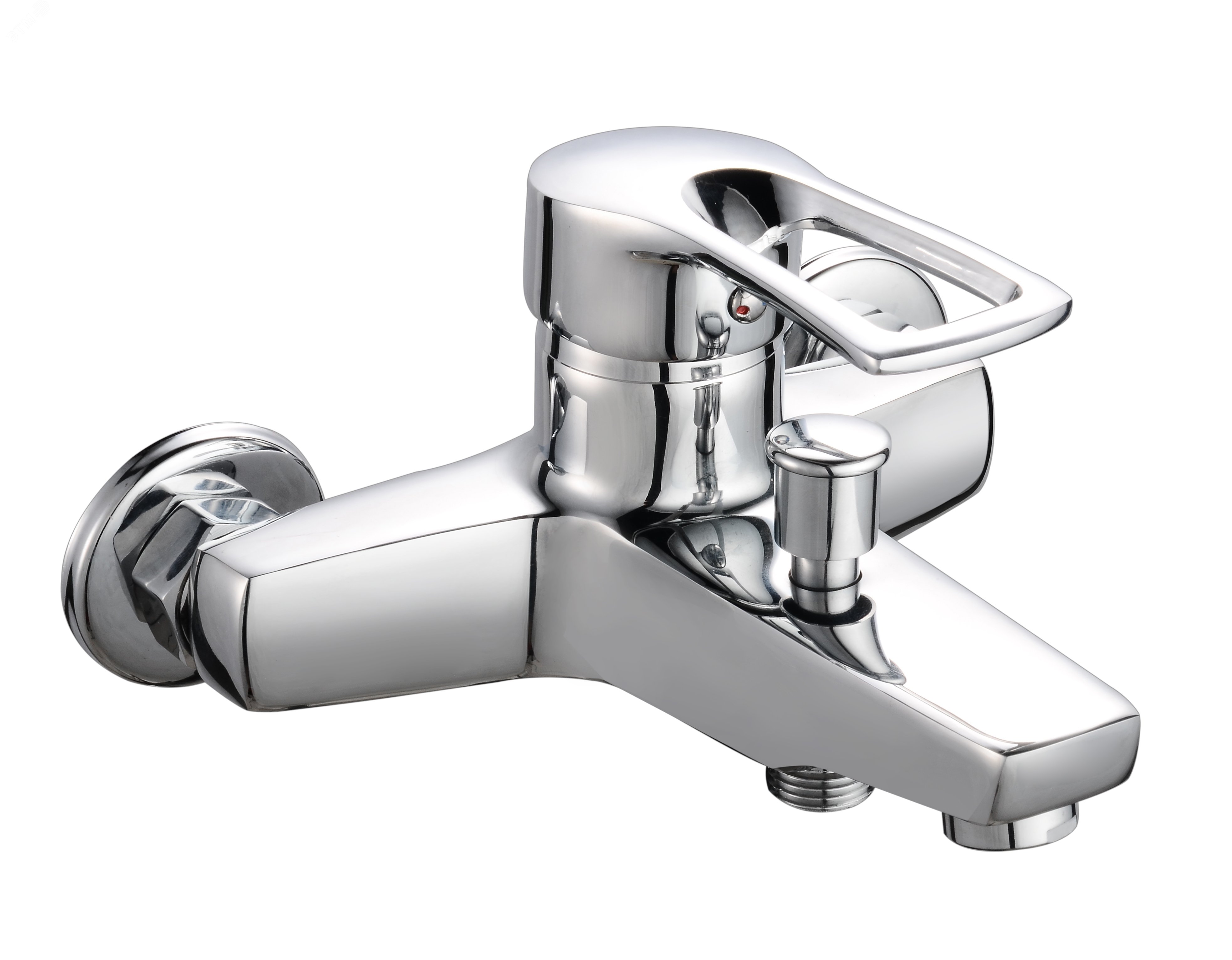 Изображение товара Смеситель для ванны и душа PROFSAN ПСМ-815-017 ПЛЮС хром латунь Гарантия 5 лет