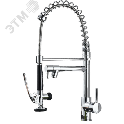 Изображение товара Смеситель для кухни с душирующим устройством ПРОФСАН ПСМ-104-39 тип См-МОЦЩБА (шт)