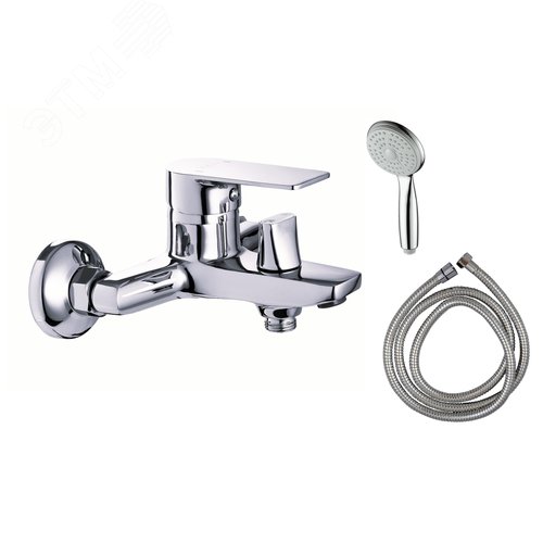 Изображение товара Смеситель для ванны с душем ПРОФСАН ПСМ-105-1 тип См-ВОРНШлА (шт)