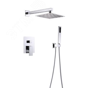 Изображение товара Душевая система с тропическим душем ПСМ-CB-02 встраиваемая тип См–ДшОРЗШтШлА (шт)