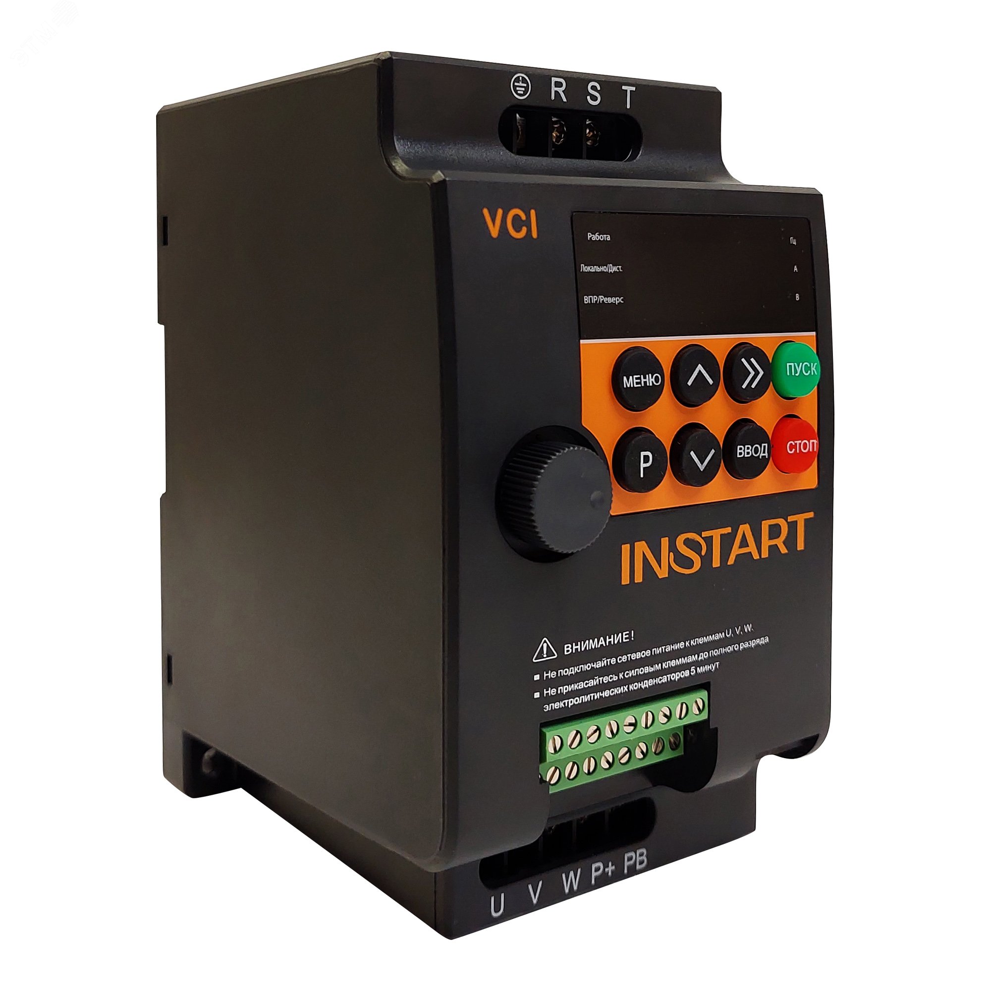 Преобразователь частоты VCI-G1.5-2B 1.5кВт, 7.0А, 1Ф, 220В±15%, 50Гц/60Гц, IP20 VCI-G1.5-2B Instart - превью 2