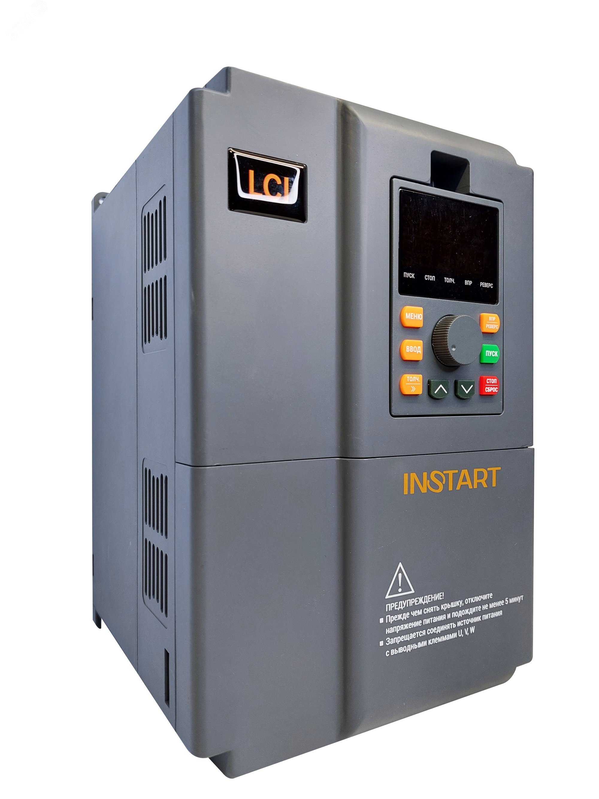 Изображение товара Преобразователь частоты Instart LCI-G5.5/P7.5-4B 5.5 кВт/7.5 кВт с панелью управления