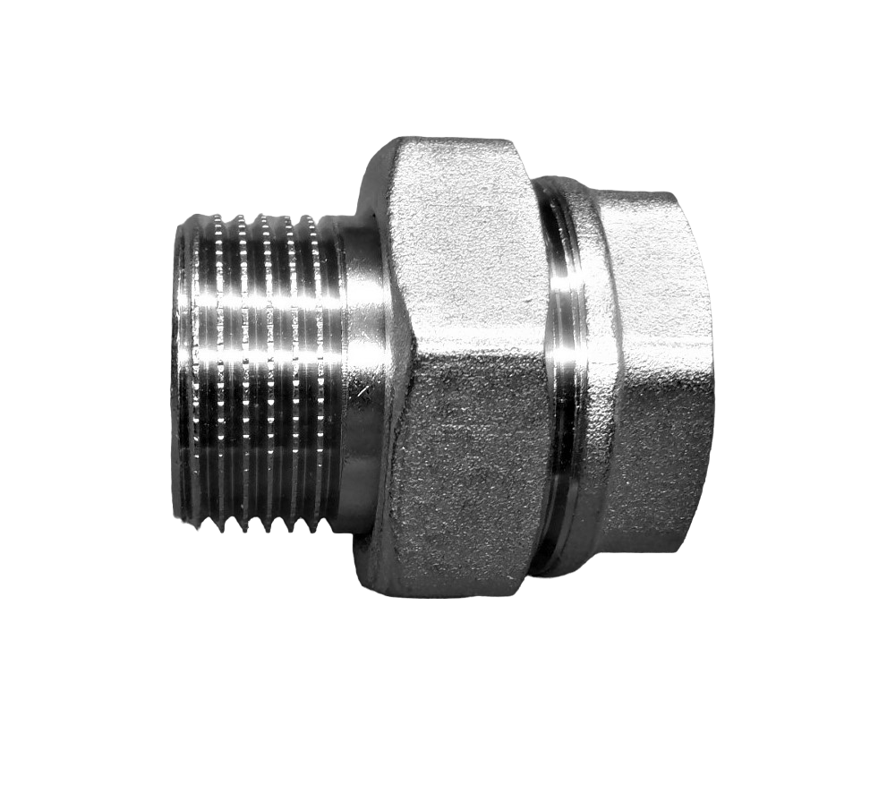 Сгон разъемный ВН 1' прямой (американка), никелированный