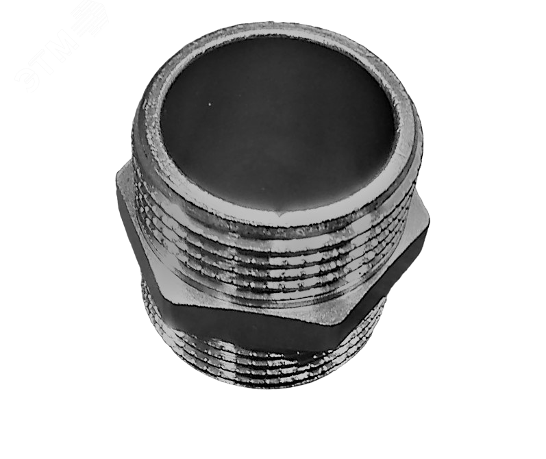 Изображение товара Ниппель никелированный 3/4 для труб водоснабжения и систем охлаждения