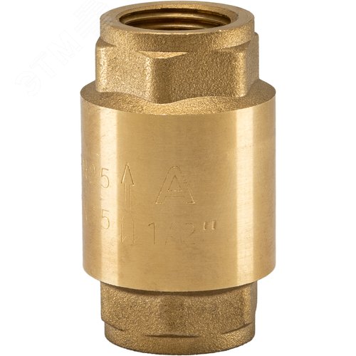 Изображение товара Клапан обратный с латунным сердечником ВВ 1' (шт)