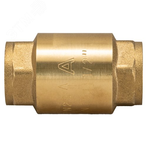 Клапан обратный с латунным сердечником ВВ 3/4' - фото 2