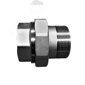 Изображение товара Сгон разъемный ВН 2' прямой (американка), никелированный (шт)