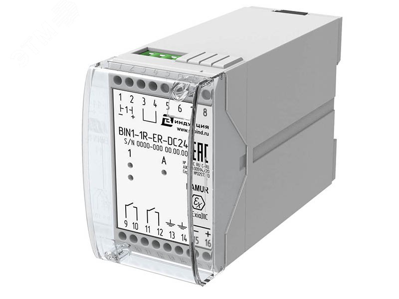 Изображение товара Блок сопряжения NAMUR BIN1-1R-ER-DC24 для автоматических систем