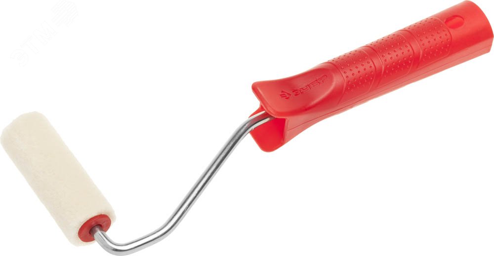 Изображение товара Валик ''ВЕЛЮР'', 100% шерсть, ворс 4мм, ручка 6мм, d=15/70мм, Эксперт (шт)