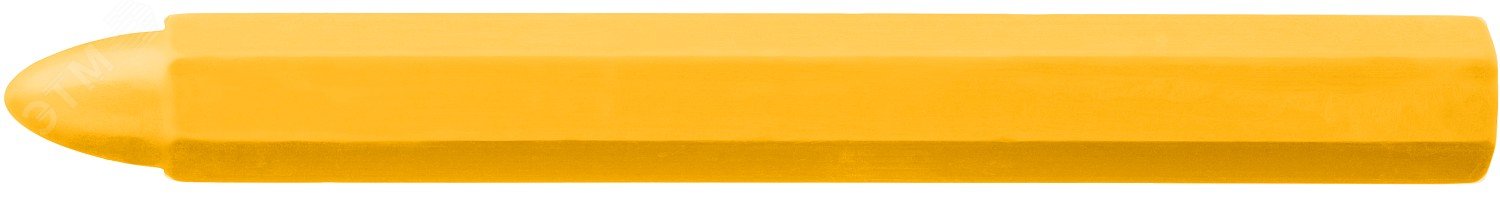Мелки восковые разметочные желтые, 6 шт 06330-5 ЗУБР - превью 2