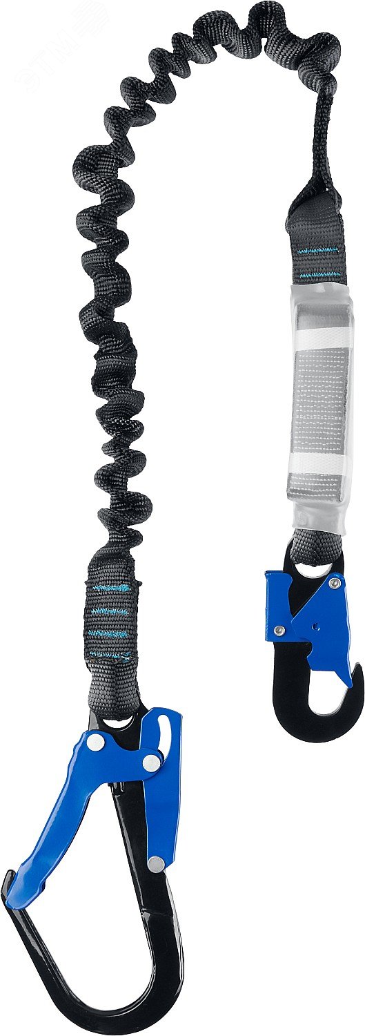 Изображение товара Строп эластичный одноплечный, полиамидная лента, с амортизатором, Профессионал (шт)